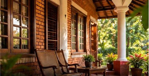 Kayam Homestay surrounded by greenery