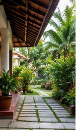 Kayam Homestay garden